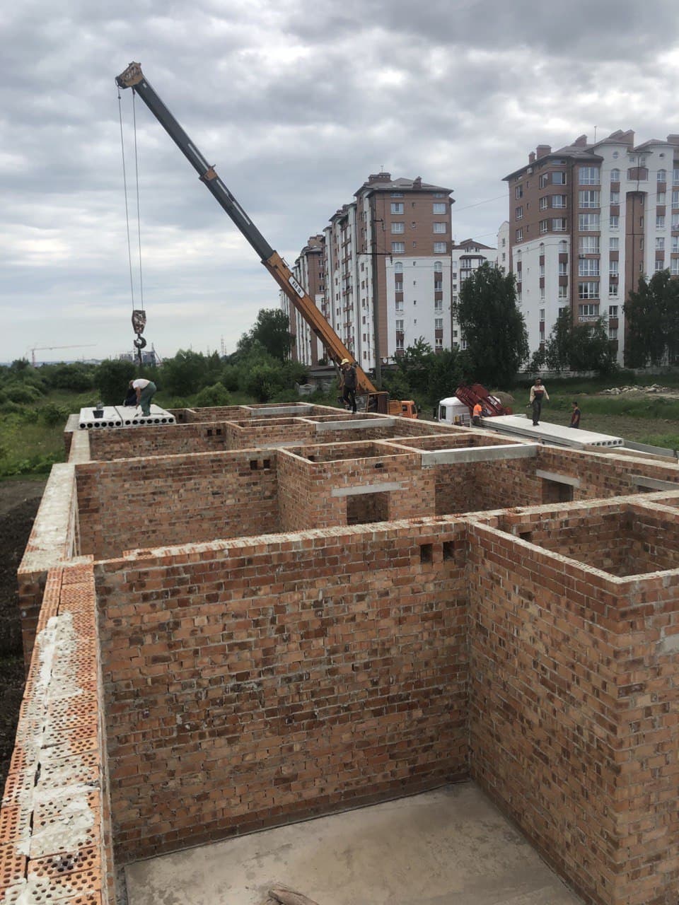 Хід будівництва
